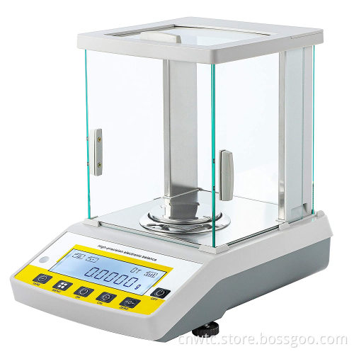 CE Certified Scientific Laboratory Scale: High Precision 0.1mg Digital Analytical Balance
